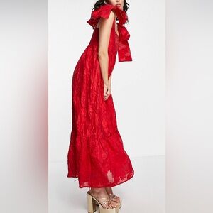 Sister Jane red maxi dress
